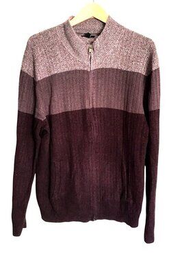 ALFANI- MENS LONG SLEEVE 100% COTTON HALF ZIP CLOSURE SWEATER SIZE X-LARGE